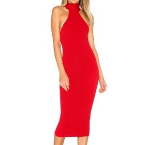 Jay Godfrey Fox dress in Red